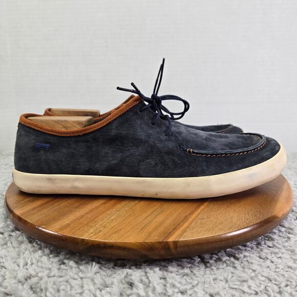Camper Mens 44 Pursuit Blue Suede Casual Lace Up Daily Lifestyle Loafer Sneaker main image 14